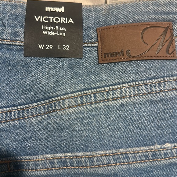 NEW Mavi Jeans Victoria High-Rise Wide-Leg size 29x32 - Picture 9 of 15